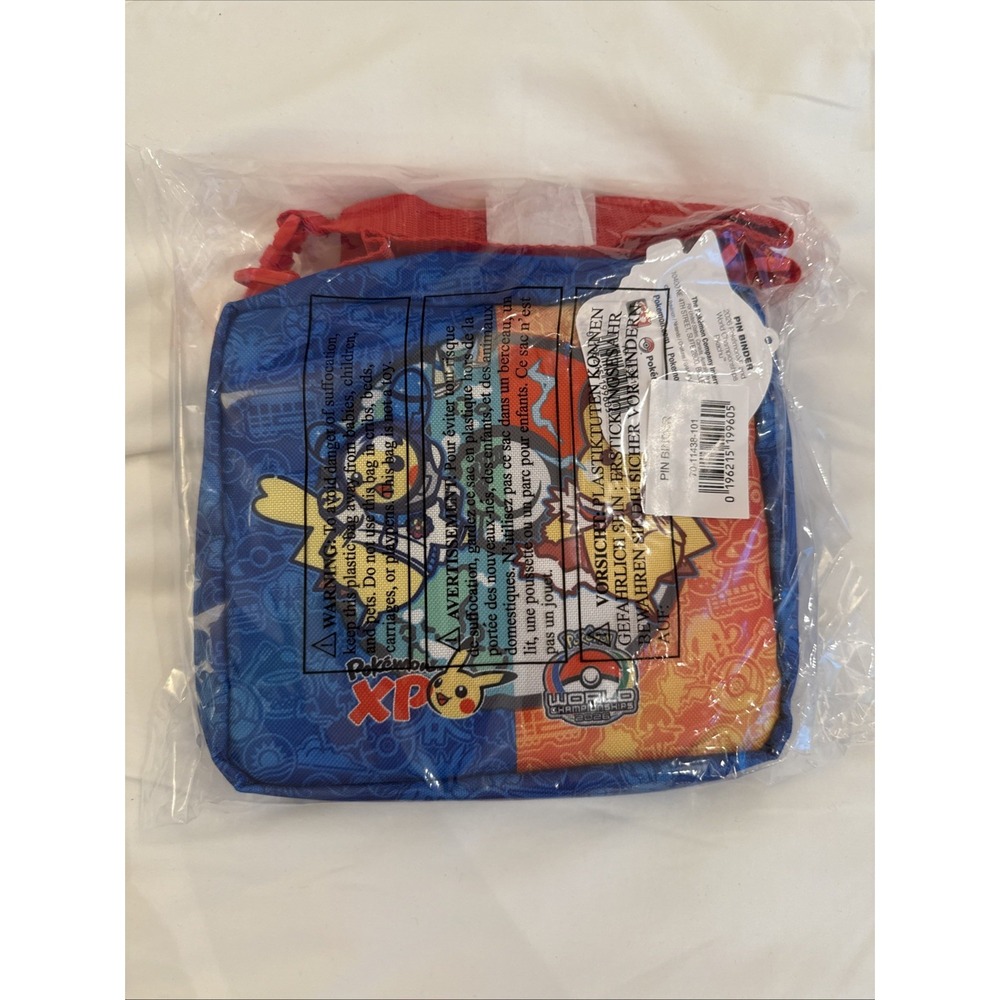 Pokemon World Championships 2026 Pin Binder Pokemon Center - In Hand 8"
